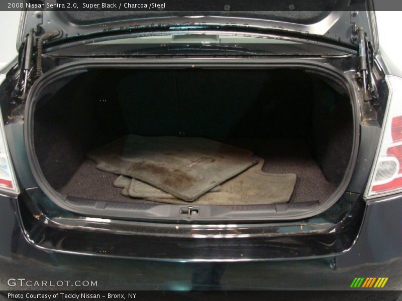 Super Black / Charcoal/Steel 2008 Nissan Sentra 2.0
