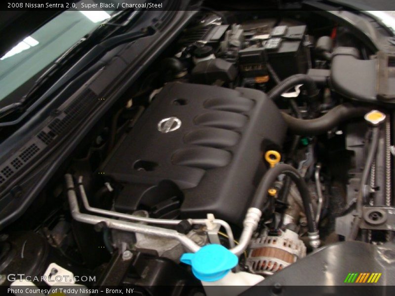 Super Black / Charcoal/Steel 2008 Nissan Sentra 2.0