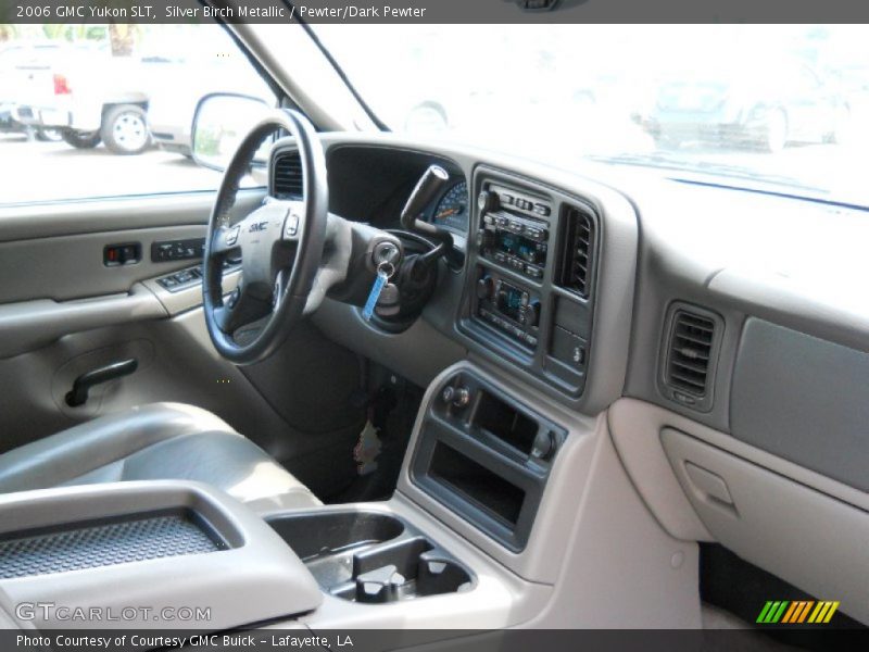 Silver Birch Metallic / Pewter/Dark Pewter 2006 GMC Yukon SLT