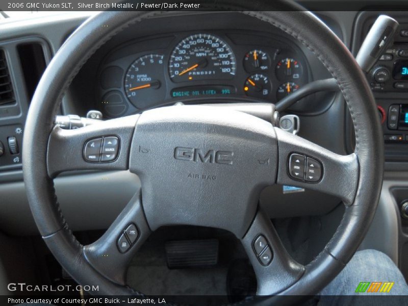 Silver Birch Metallic / Pewter/Dark Pewter 2006 GMC Yukon SLT