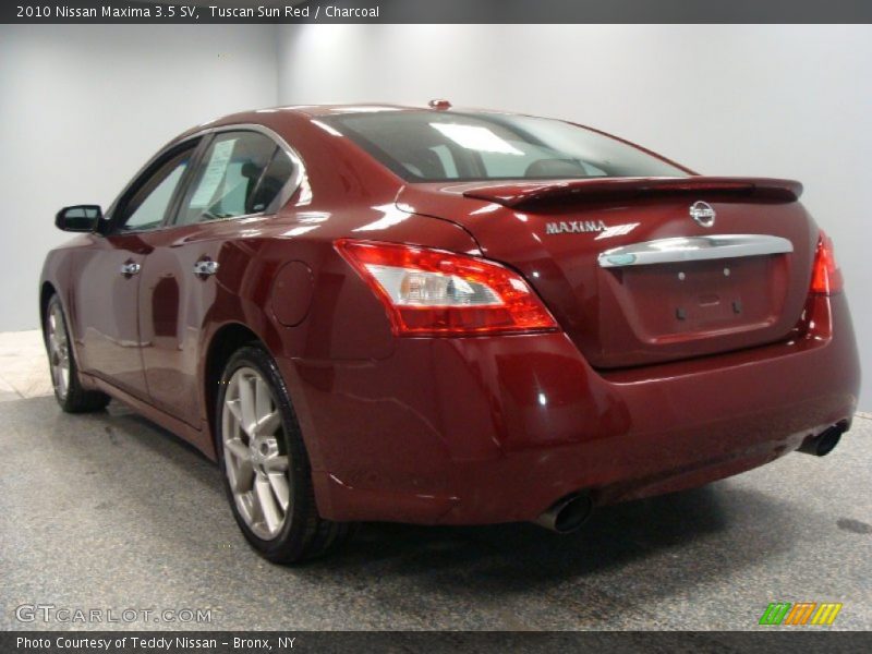 Tuscan Sun Red / Charcoal 2010 Nissan Maxima 3.5 SV