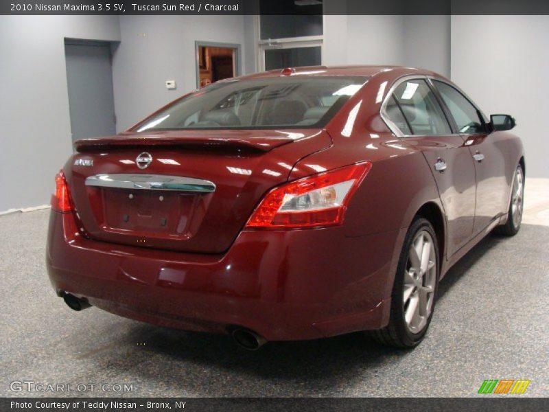 Tuscan Sun Red / Charcoal 2010 Nissan Maxima 3.5 SV