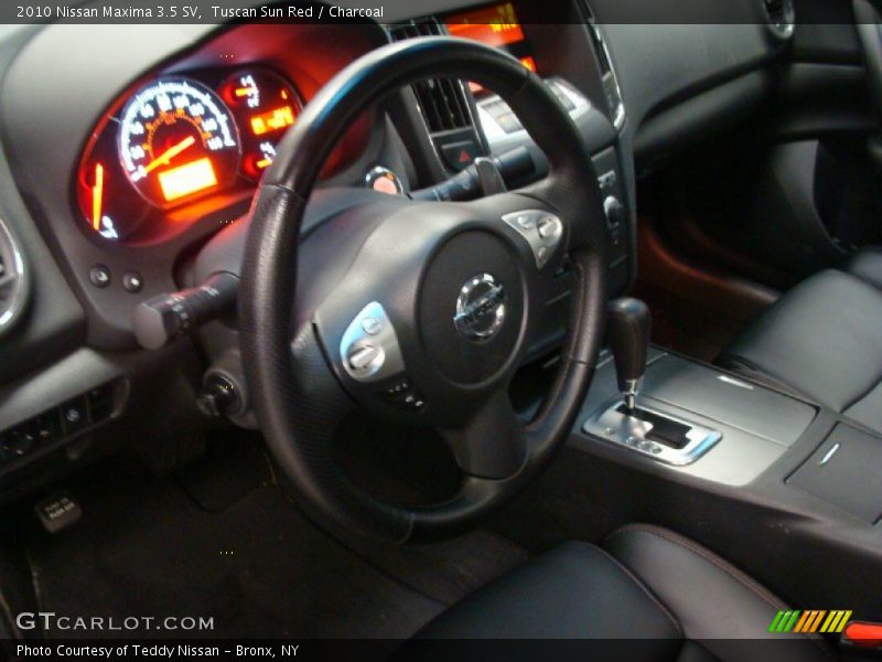 Tuscan Sun Red / Charcoal 2010 Nissan Maxima 3.5 SV