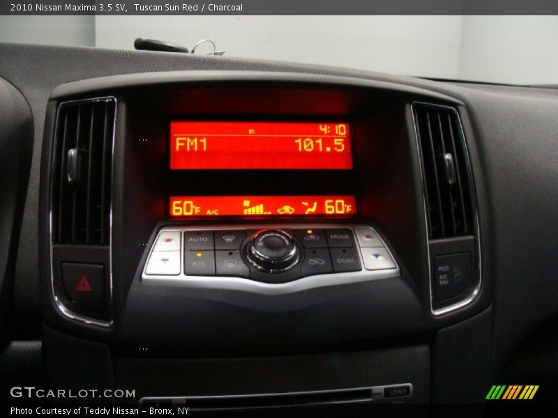 Tuscan Sun Red / Charcoal 2010 Nissan Maxima 3.5 SV