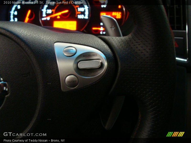 Tuscan Sun Red / Charcoal 2010 Nissan Maxima 3.5 SV