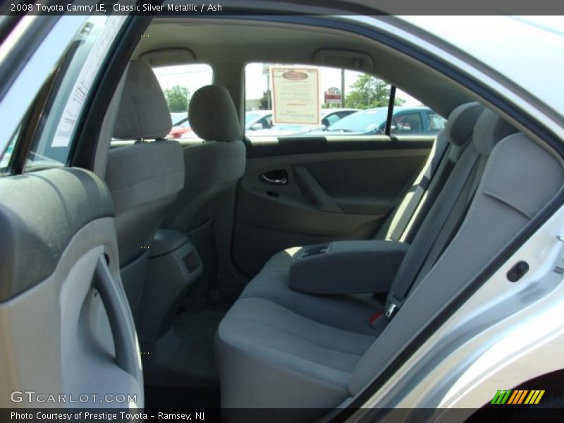 Classic Silver Metallic / Ash 2008 Toyota Camry LE