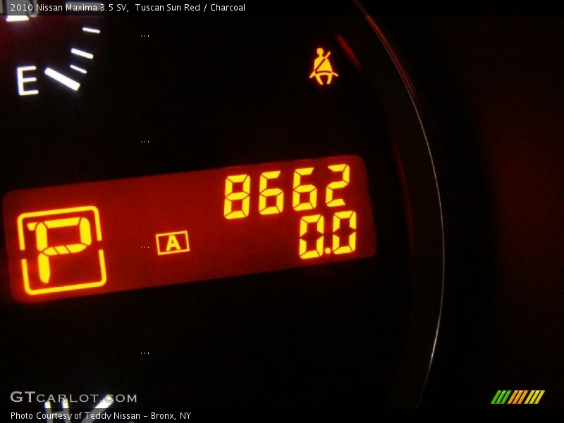 Tuscan Sun Red / Charcoal 2010 Nissan Maxima 3.5 SV