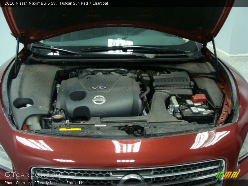 Tuscan Sun Red / Charcoal 2010 Nissan Maxima 3.5 SV