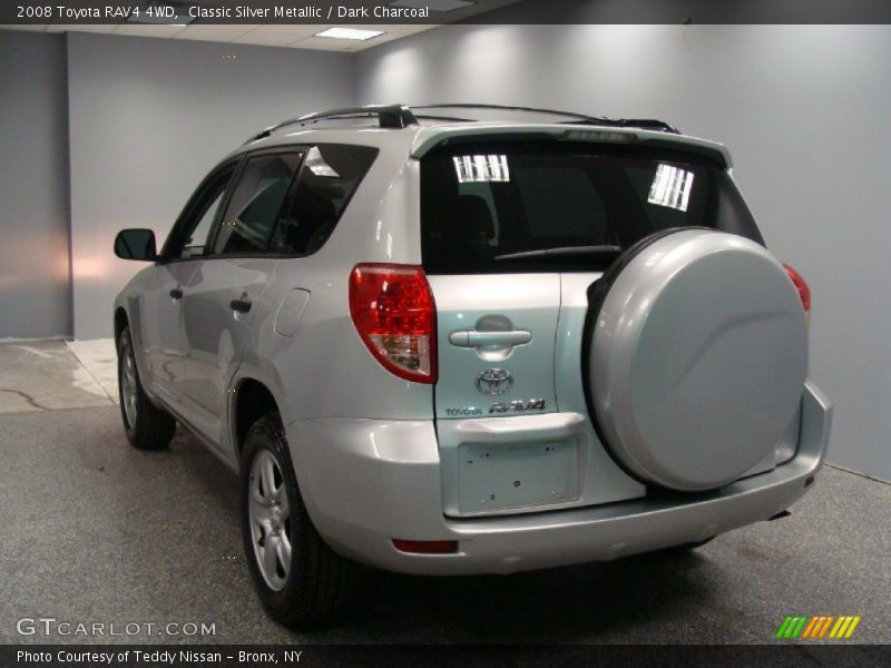 Classic Silver Metallic / Dark Charcoal 2008 Toyota RAV4 4WD