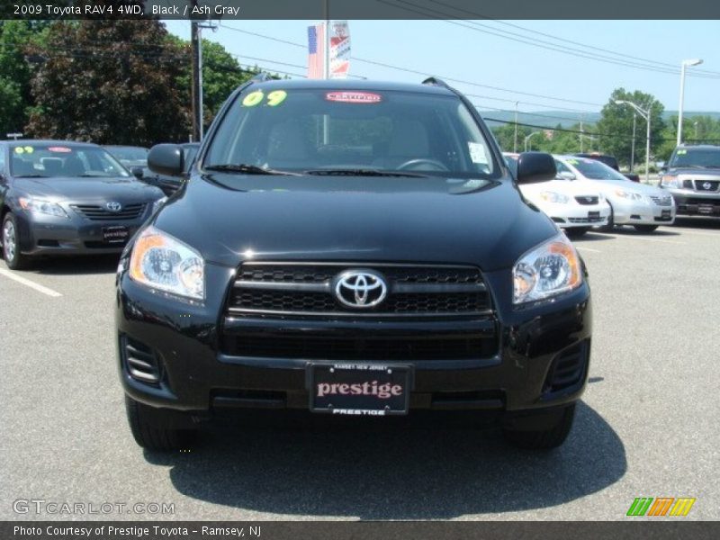 Black / Ash Gray 2009 Toyota RAV4 4WD