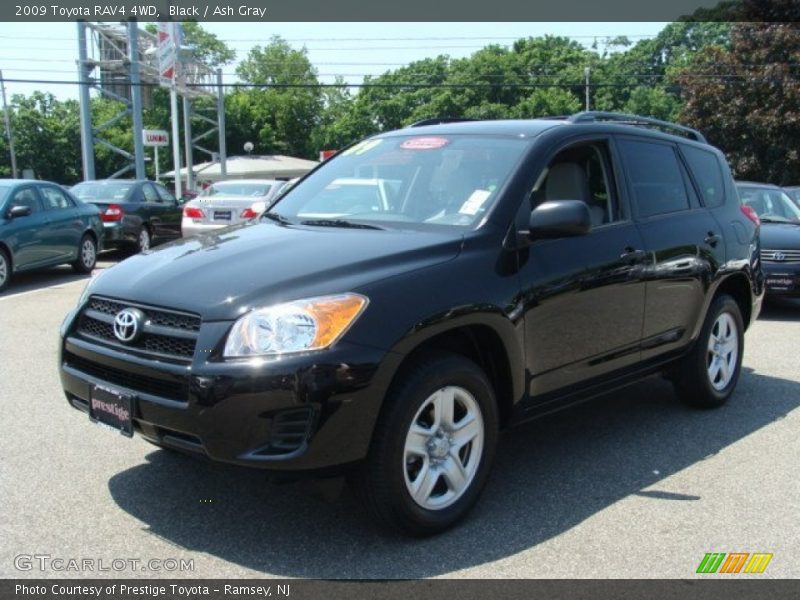 Black / Ash Gray 2009 Toyota RAV4 4WD