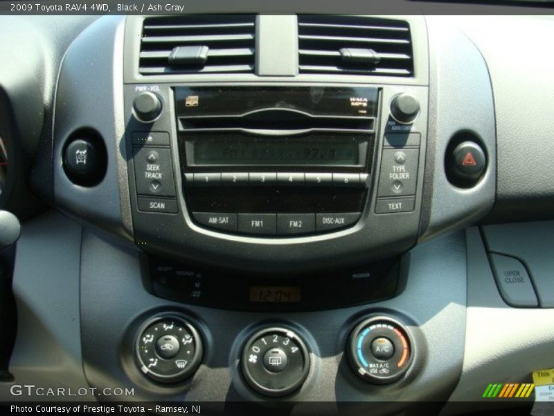 Black / Ash Gray 2009 Toyota RAV4 4WD