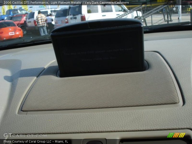 Light Platinum Metallic / Very Dark Cashmere/Cashmere 2006 Cadillac DTS Performance