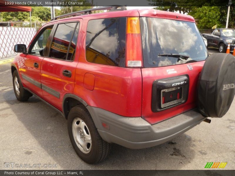 Milano Red / Charcoal 1999 Honda CR-V LX