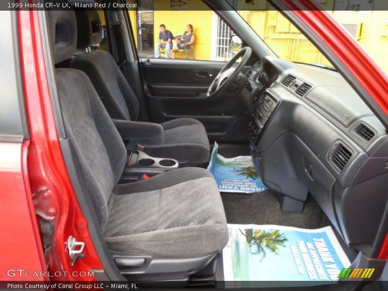 Milano Red / Charcoal 1999 Honda CR-V LX