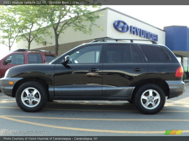  2001 Santa Fe GLS V6 Obsidian Black