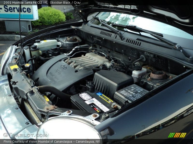  2001 Santa Fe GLS V6 Engine - 2.7 Liter DOHC 24-Valve V6