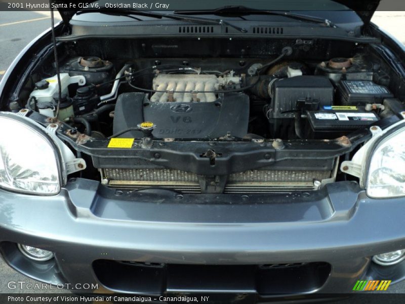  2001 Santa Fe GLS V6 Engine - 2.7 Liter DOHC 24-Valve V6