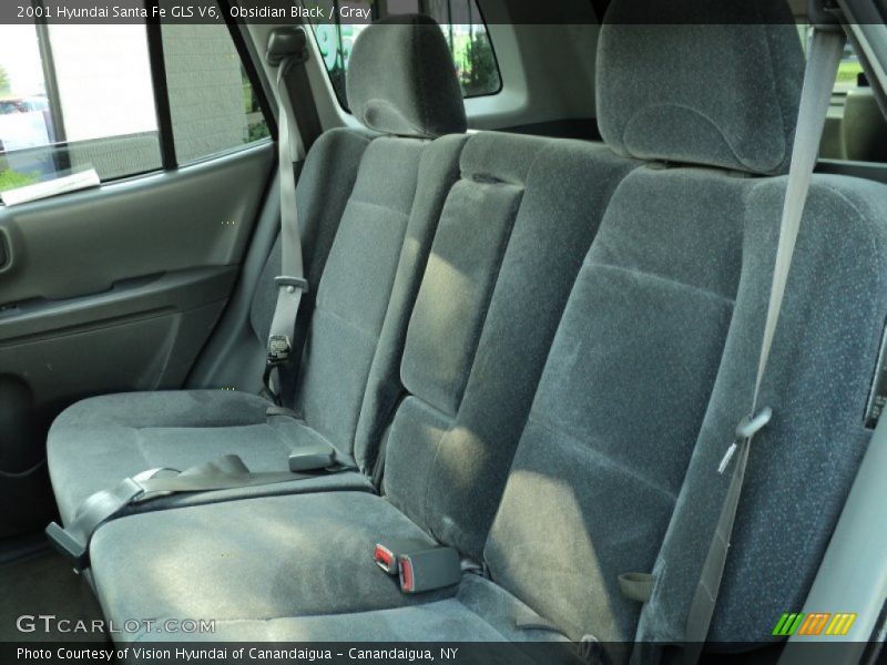  2001 Santa Fe GLS V6 Gray Interior