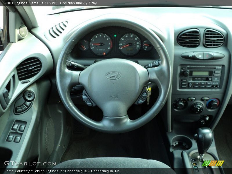 Dashboard of 2001 Santa Fe GLS V6