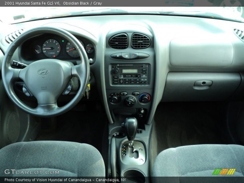 Dashboard of 2001 Santa Fe GLS V6