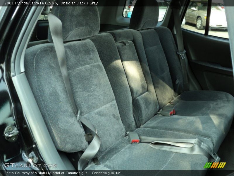  2001 Santa Fe GLS V6 Gray Interior