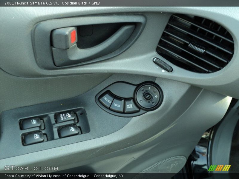 Controls of 2001 Santa Fe GLS V6