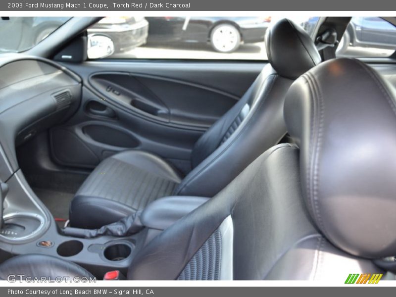 Torch Red / Dark Charcoal 2003 Ford Mustang Mach 1 Coupe