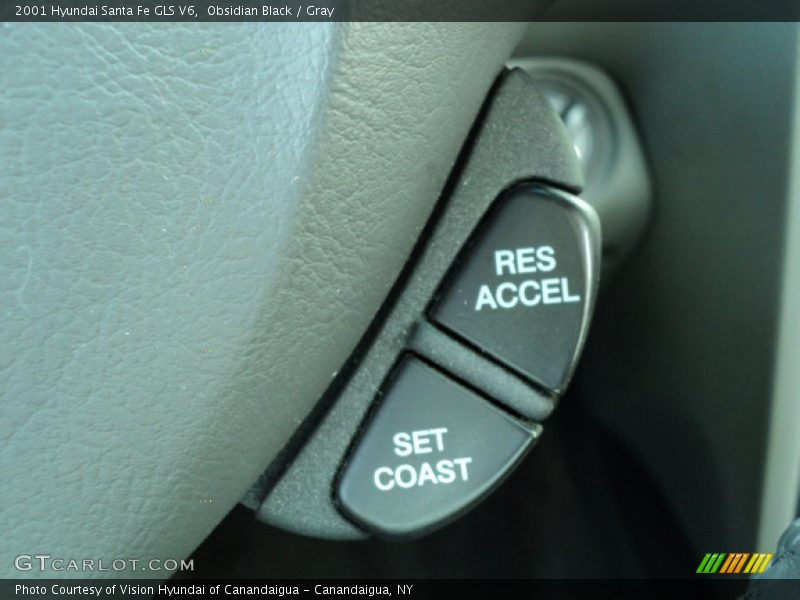 Controls of 2001 Santa Fe GLS V6