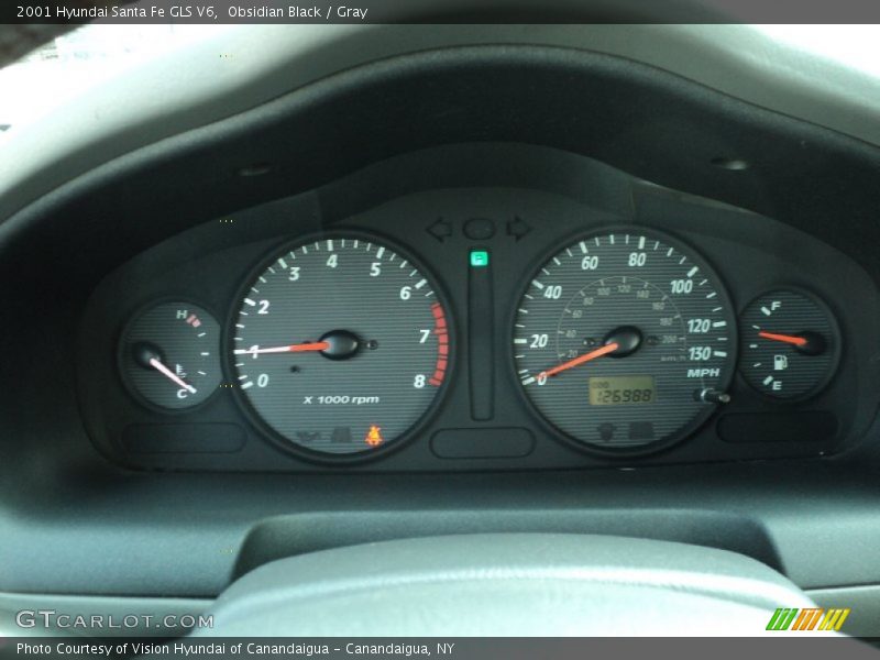  2001 Santa Fe GLS V6 GLS V6 Gauges