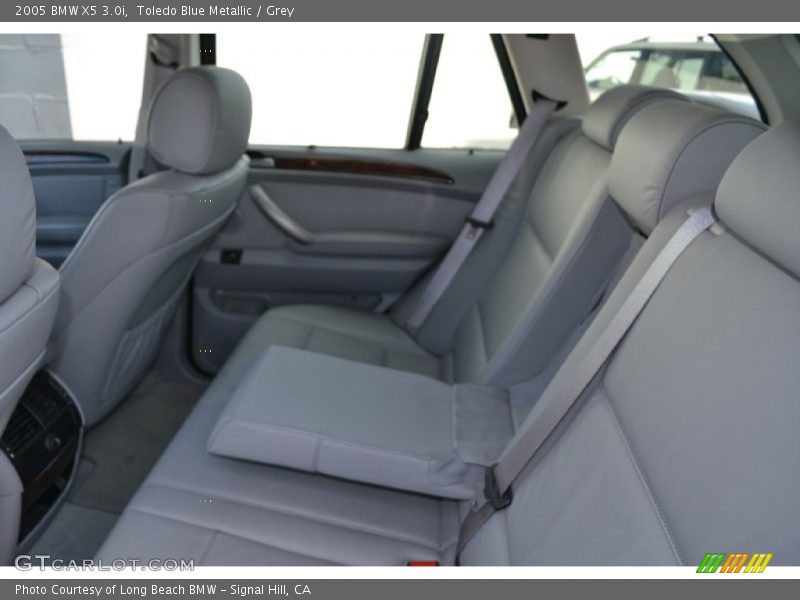 Toledo Blue Metallic / Grey 2005 BMW X5 3.0i