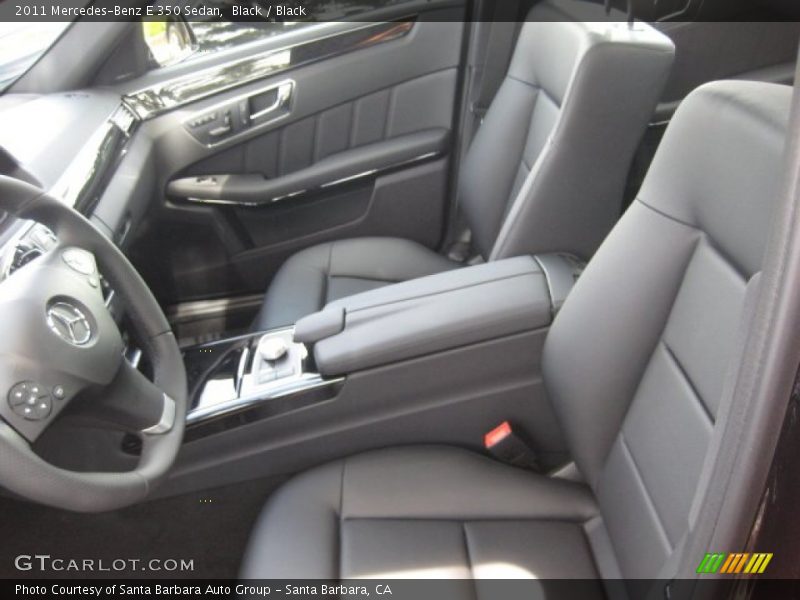 Black / Black 2011 Mercedes-Benz E 350 Sedan