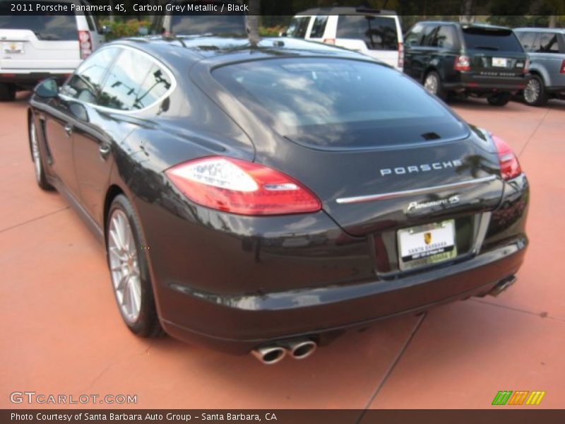 Carbon Grey Metallic / Black 2011 Porsche Panamera 4S