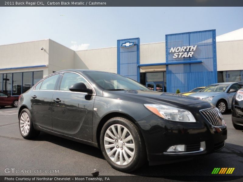 Carbon Black Metallic / Cashmere 2011 Buick Regal CXL