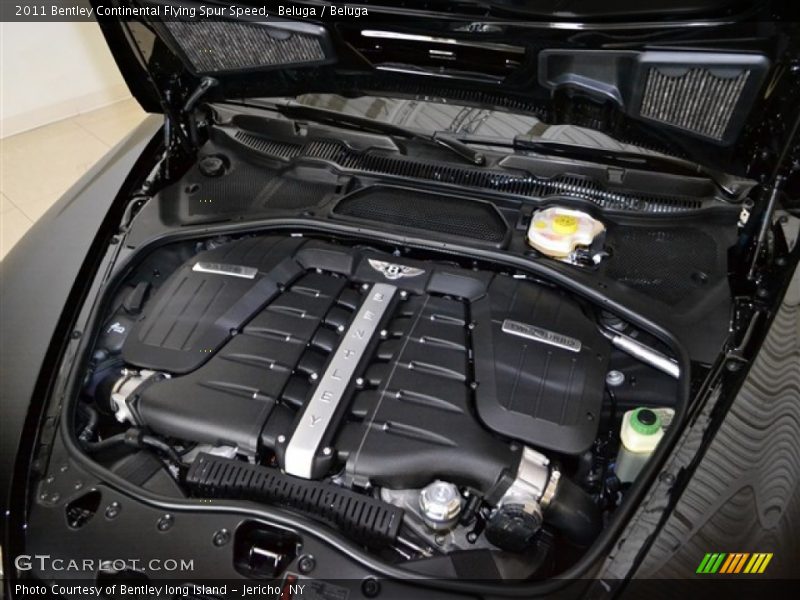  2011 Continental Flying Spur Speed Engine - 6.0 Liter Twin-Turbocharged DOHC 48-Valve VVT W12