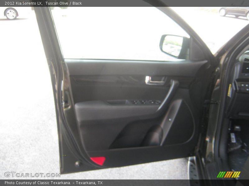 Tuscan Olive / Black 2012 Kia Sorento LX