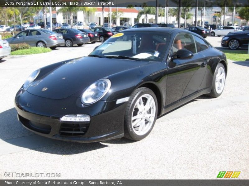 Front 3/4 View of 2009 911 Carrera Coupe