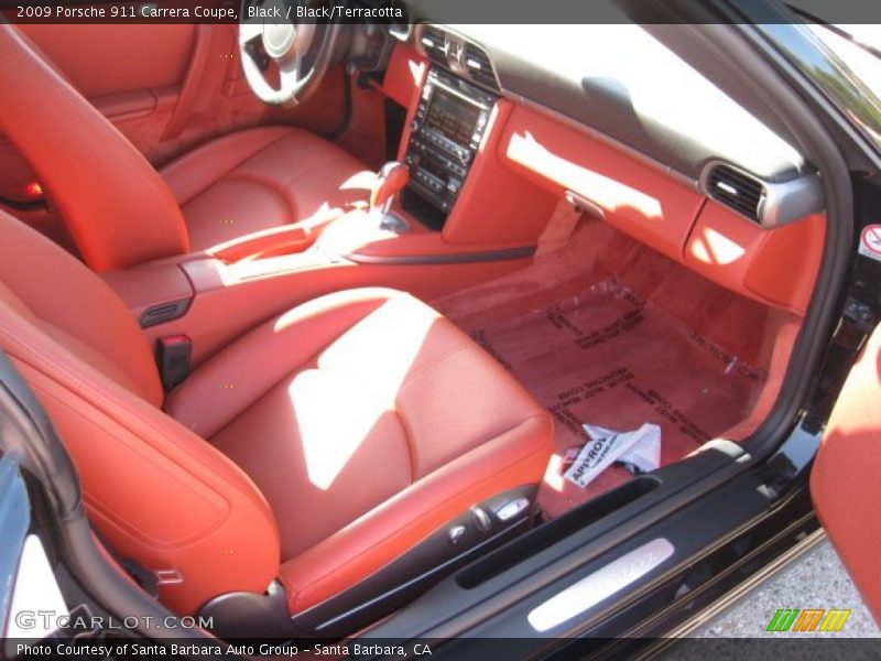  2009 911 Carrera Coupe Black/Terracotta Interior