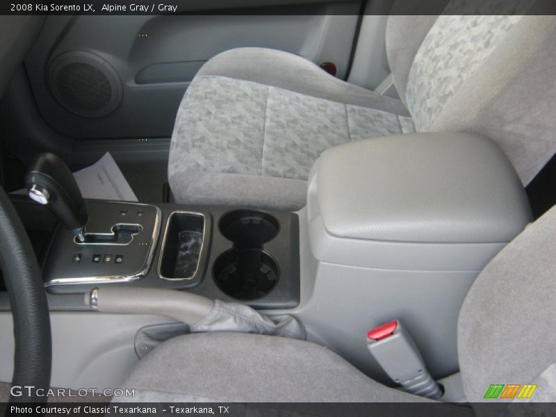 Alpine Gray / Gray 2008 Kia Sorento LX