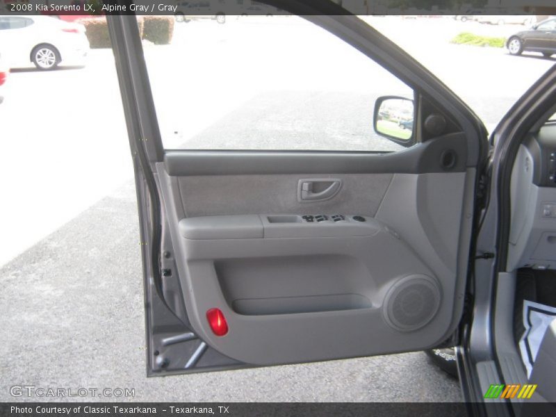 Alpine Gray / Gray 2008 Kia Sorento LX