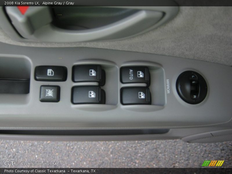 Alpine Gray / Gray 2008 Kia Sorento LX