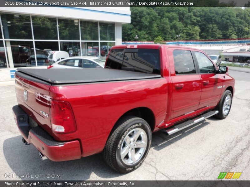 Inferno Red Crystal Pearl / Dark Slate/Medium Graystone 2010 Dodge Ram 1500 Sport Crew Cab 4x4