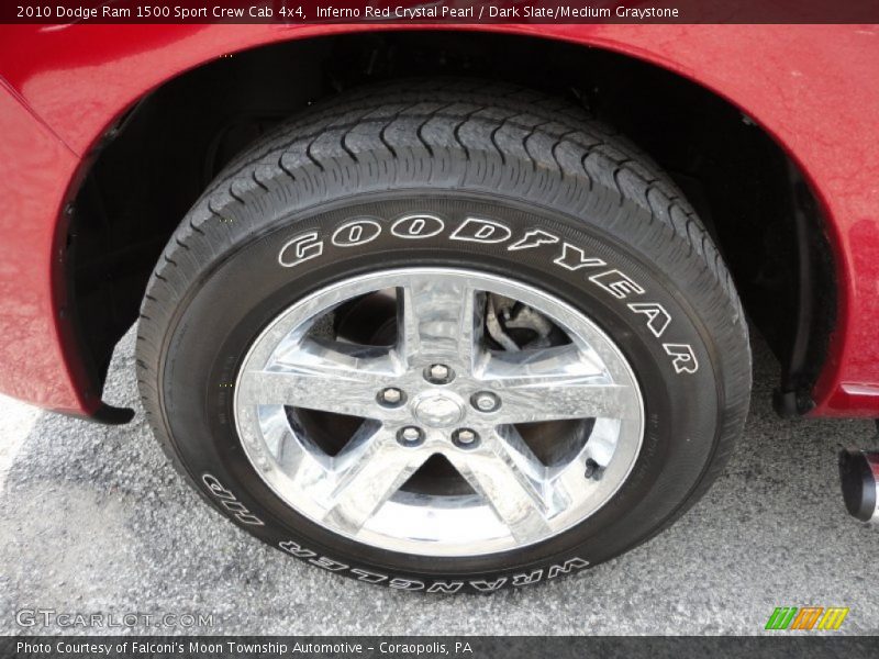 Inferno Red Crystal Pearl / Dark Slate/Medium Graystone 2010 Dodge Ram 1500 Sport Crew Cab 4x4