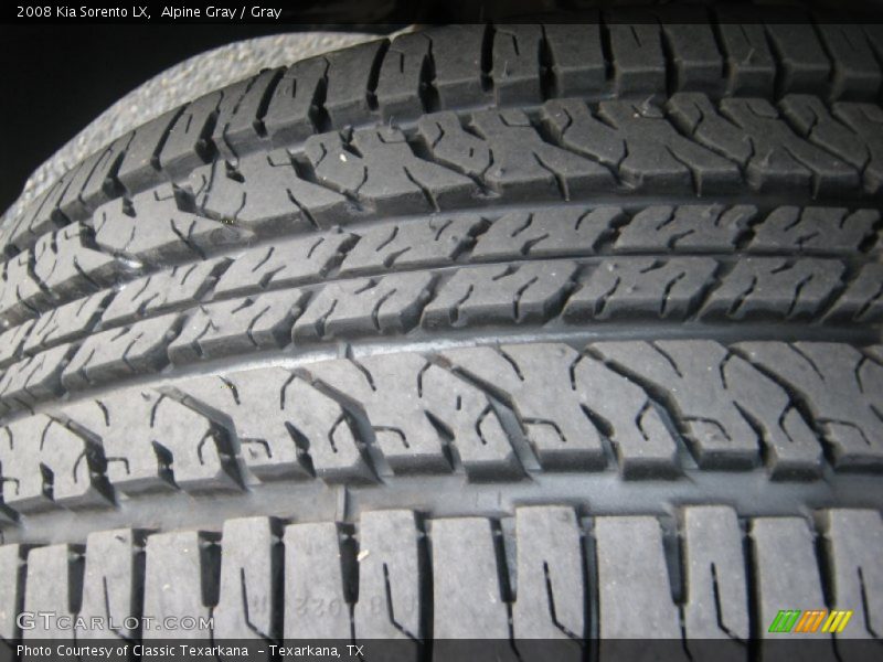 Alpine Gray / Gray 2008 Kia Sorento LX