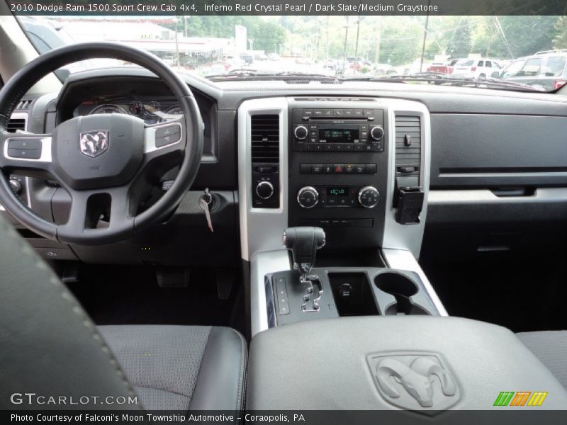 Inferno Red Crystal Pearl / Dark Slate/Medium Graystone 2010 Dodge Ram 1500 Sport Crew Cab 4x4