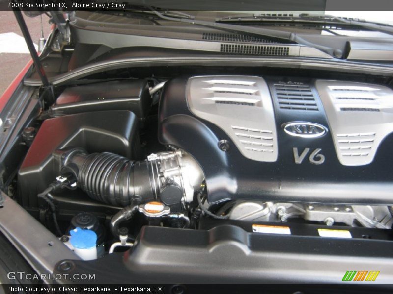 Alpine Gray / Gray 2008 Kia Sorento LX