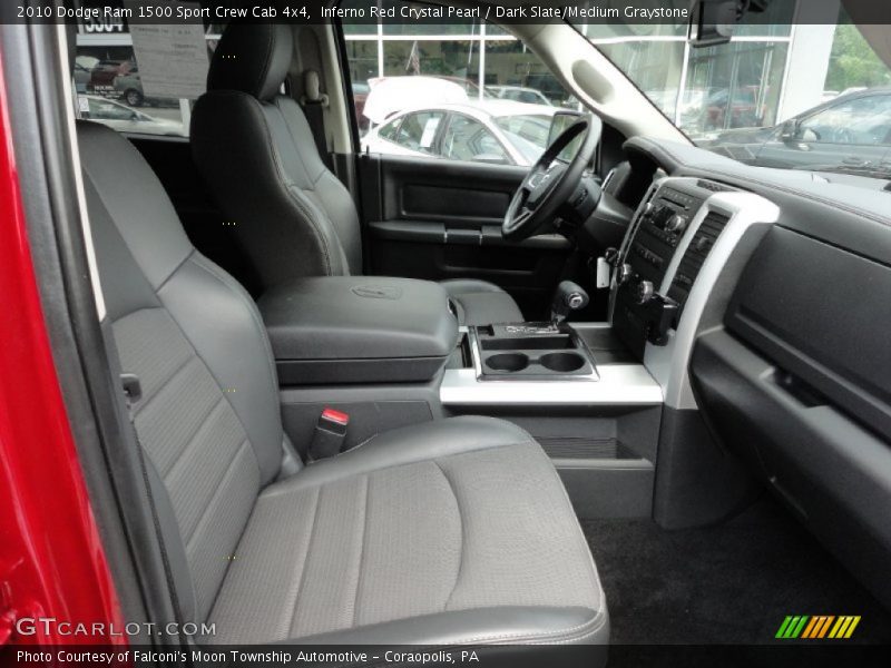 Inferno Red Crystal Pearl / Dark Slate/Medium Graystone 2010 Dodge Ram 1500 Sport Crew Cab 4x4