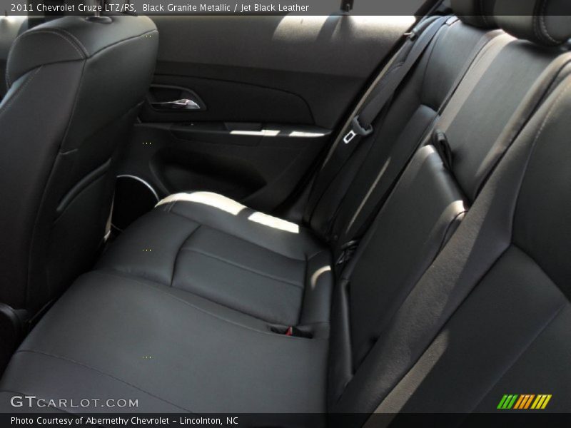 Black Granite Metallic / Jet Black Leather 2011 Chevrolet Cruze LTZ/RS