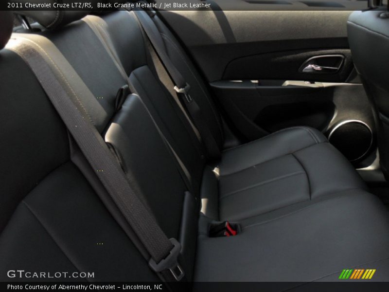 Black Granite Metallic / Jet Black Leather 2011 Chevrolet Cruze LTZ/RS