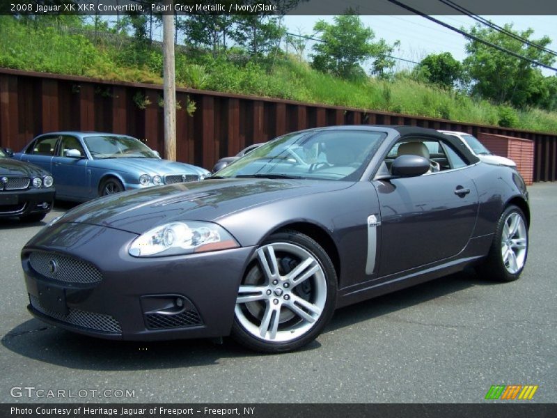 Front 3/4 View of 2008 XK XKR Convertible